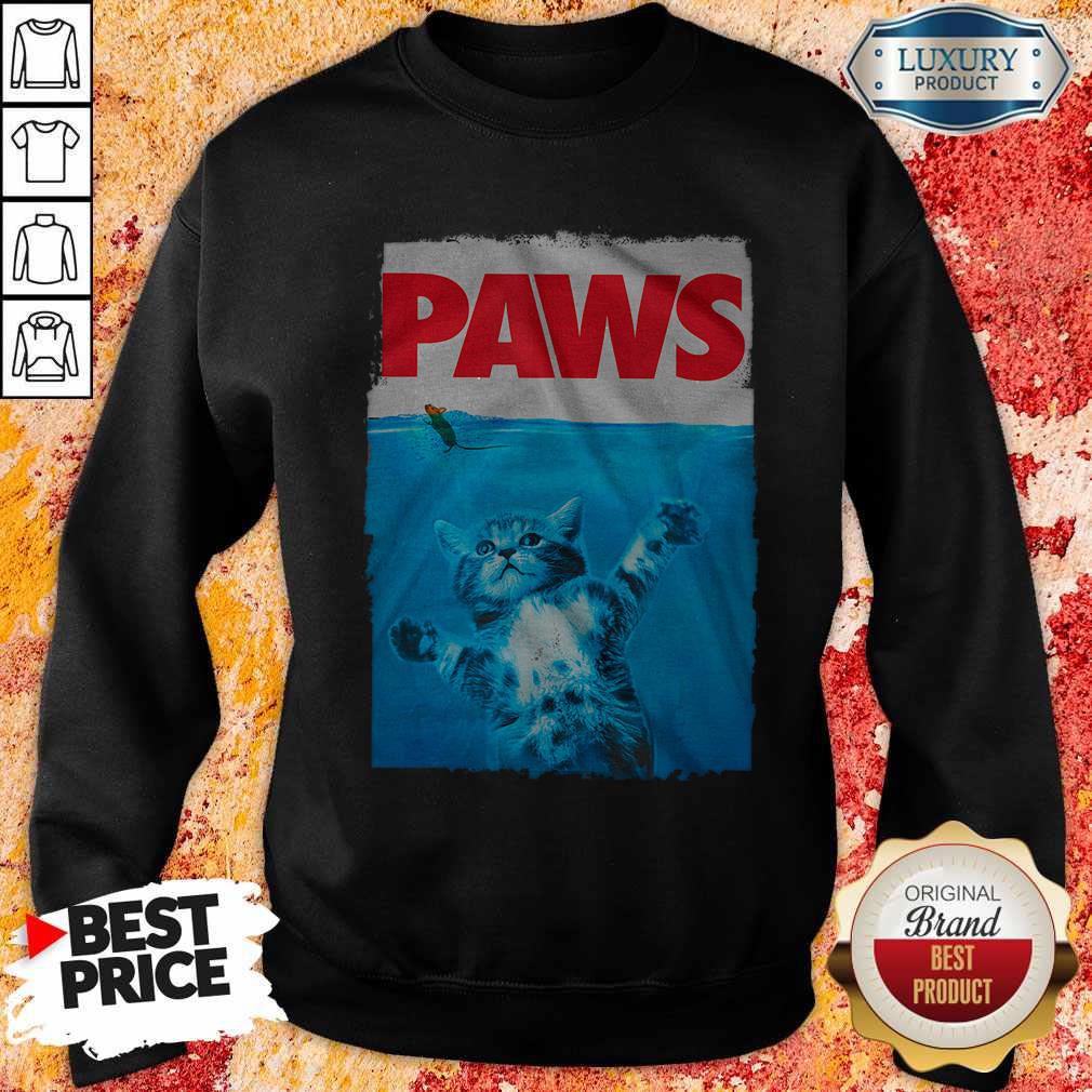 Awesome Cat Paws Shirt - Image 5