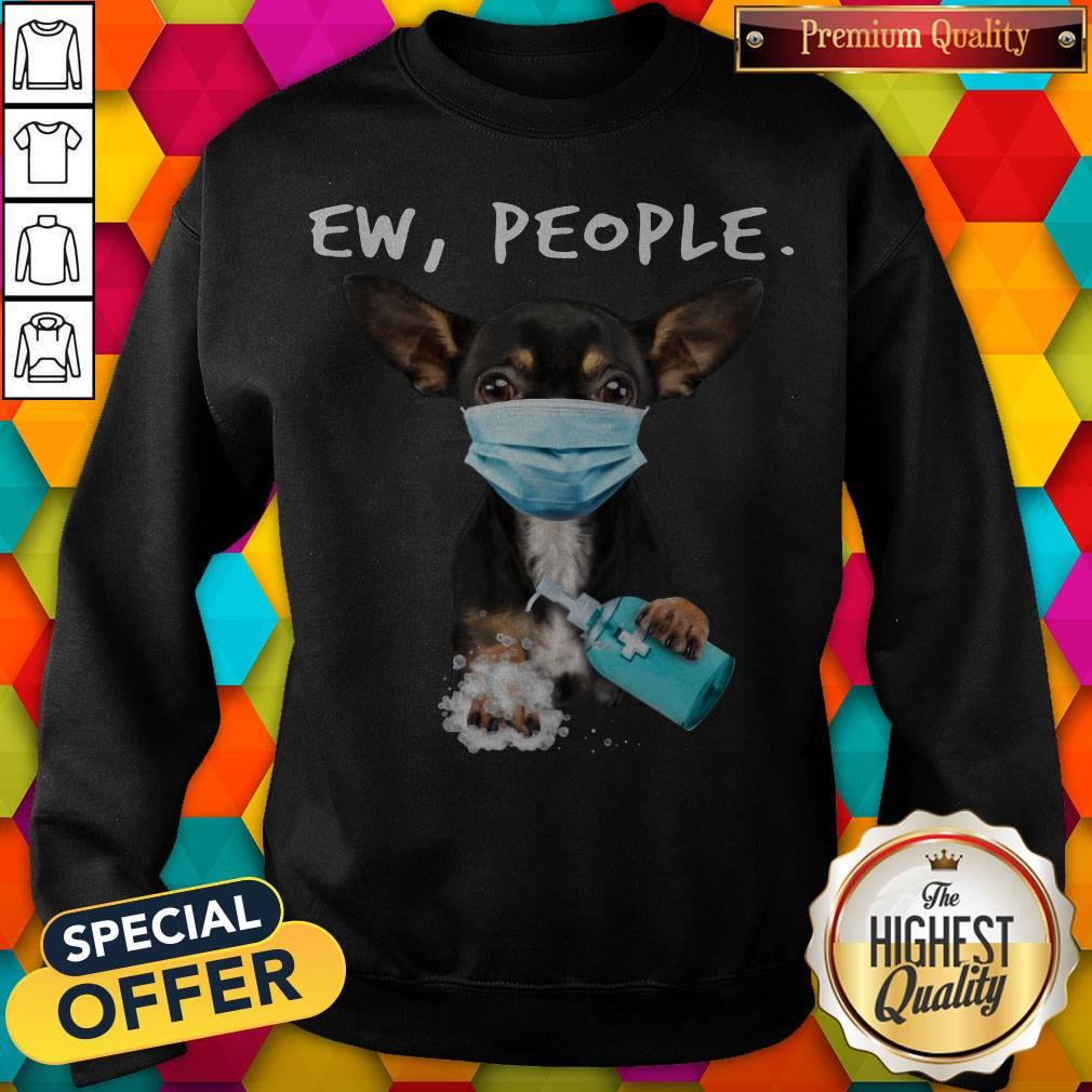 Awesome Chihuahua Face Mark Ew People Shirt - Image 4