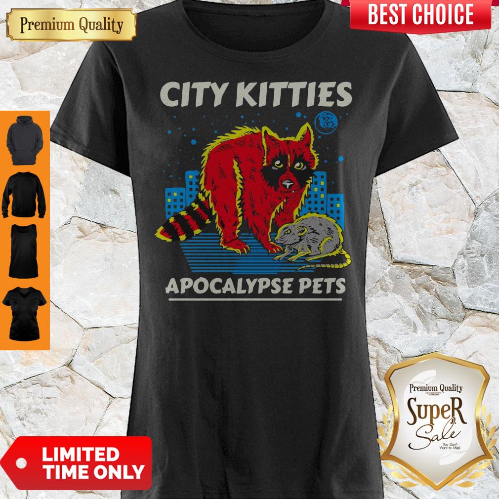 Awesome City Kitties Apocalypse Pets Shirt