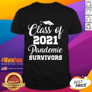 Awesome Class Of 2021 Pandemic Survivors Shirt