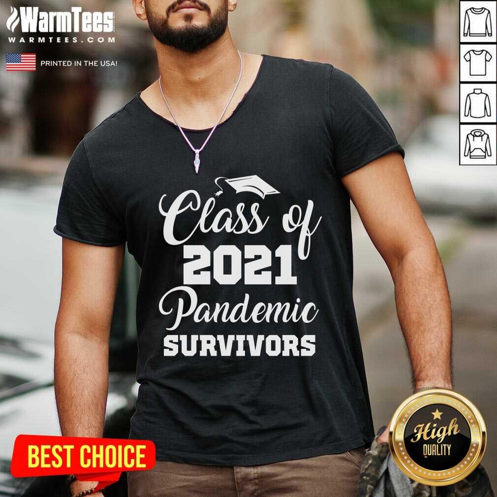 Awesome Class Of 2021 Pandemic Survivors Shirt - Image 5