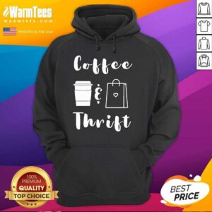 Alternative view of Awesome Coffee And Thrift Novelty Shirt
