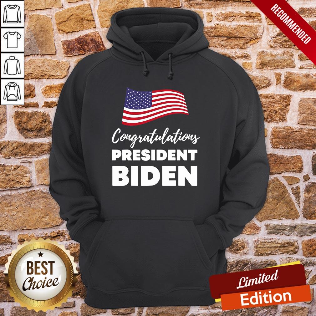 Awesome Congratulations President Biden American Flag Election Shirt - Image 5