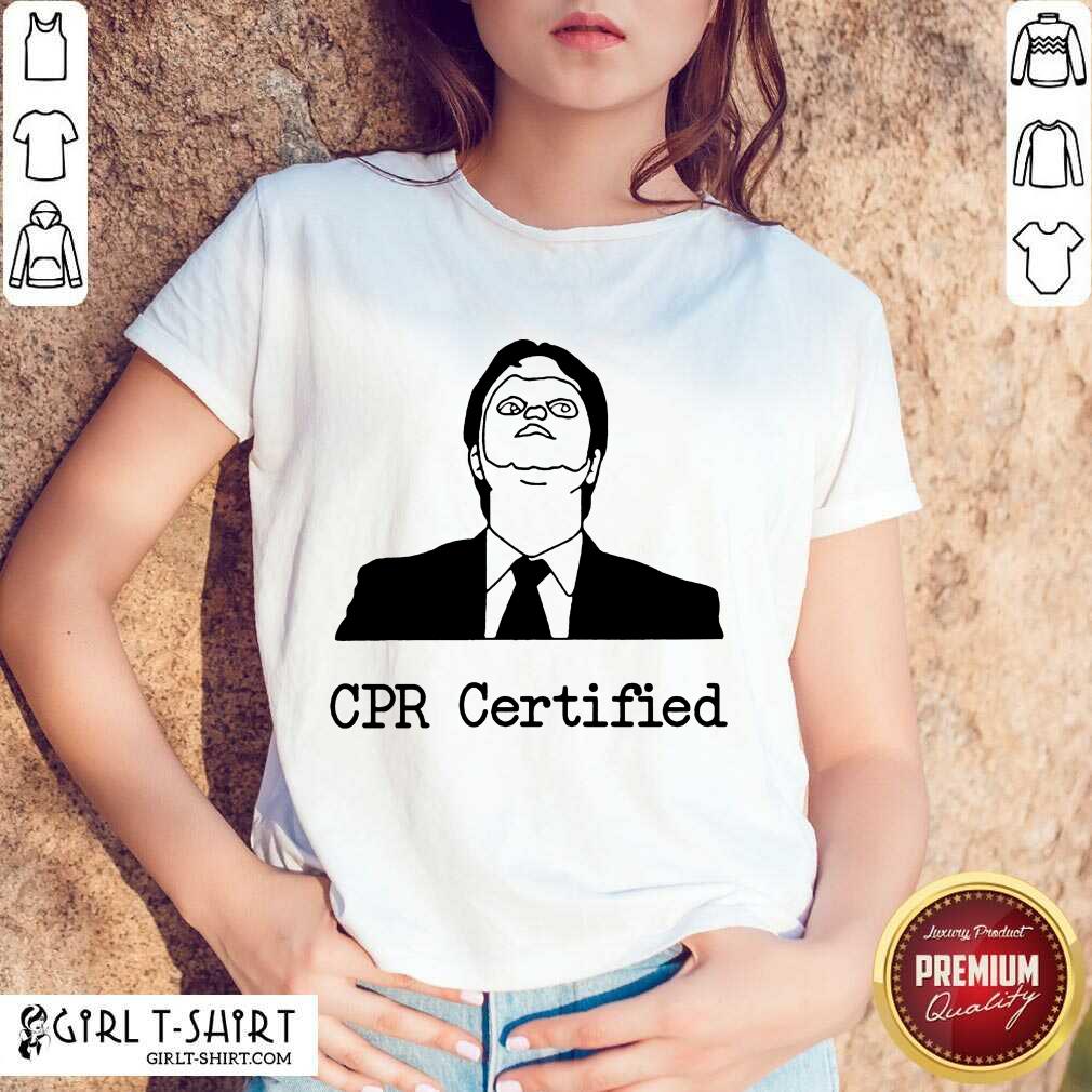 Awesome CPR Certified Shirt
