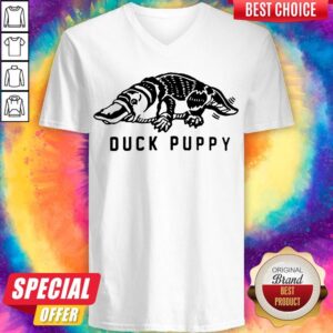 Alternative view of Awesome Crocodile Duck Puppy Shirt