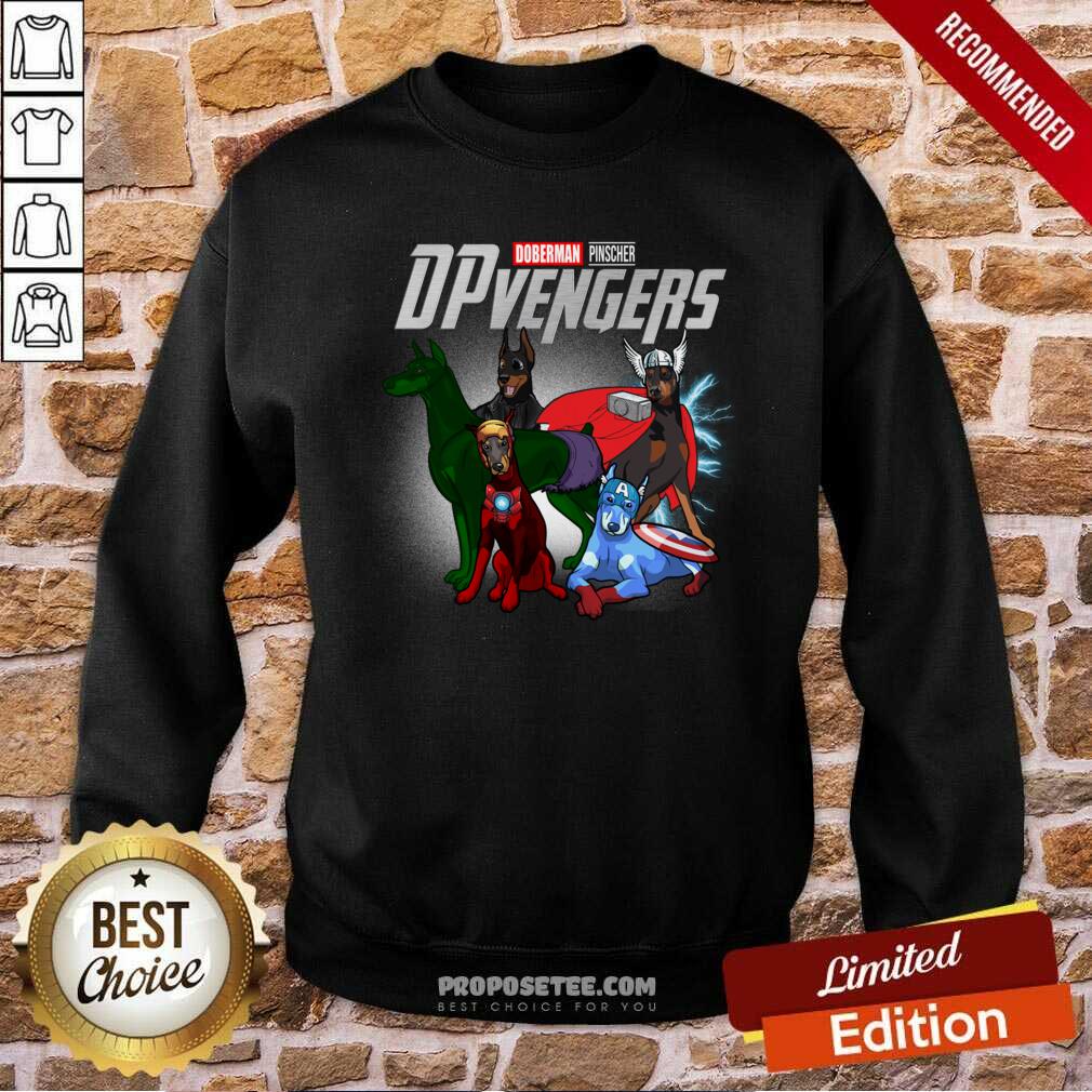 Awesome Dobeman Pincher Marvel Avengers DPvengers Shirt - Image 4