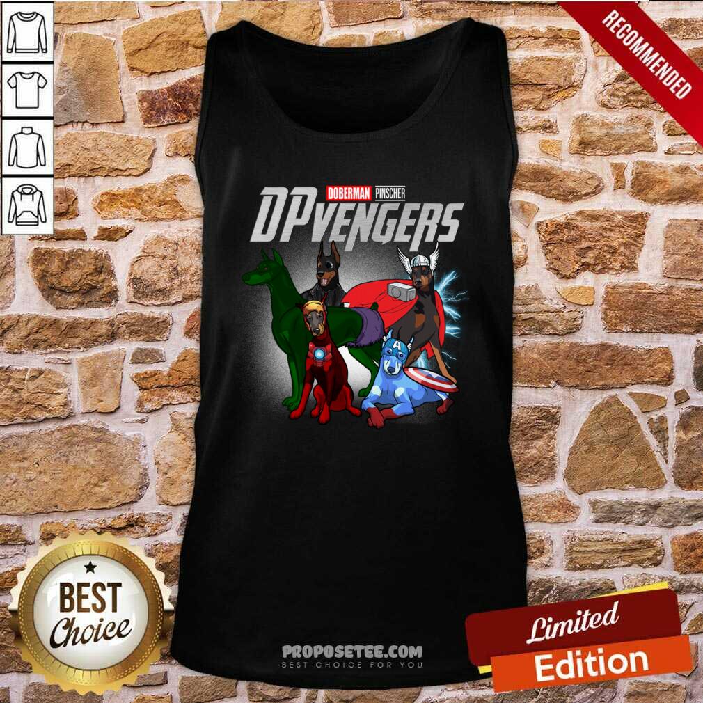 Awesome Dobeman Pincher Marvel Avengers DPvengers Shirt - Image 3