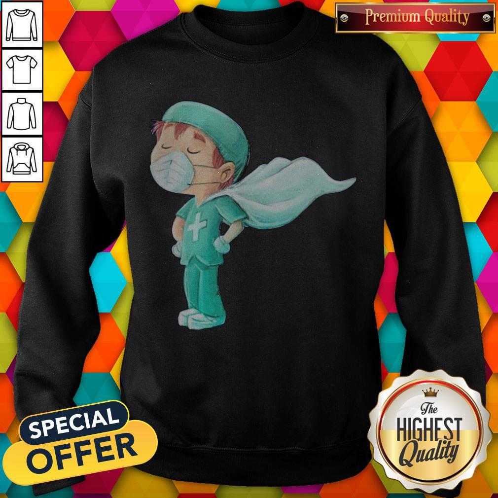 Awesome Doctor Nurse Superman Shirt - Image 4
