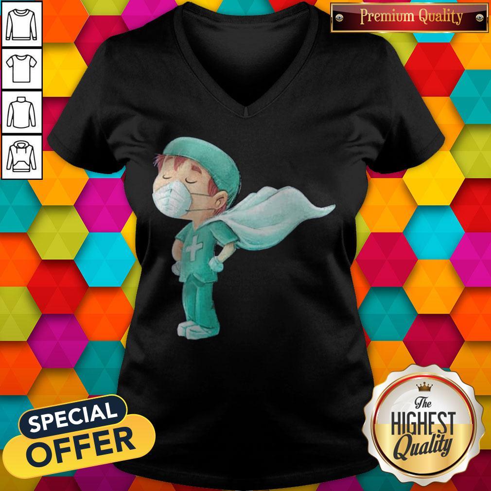 Awesome Doctor Nurse Superman Shirt - Image 2