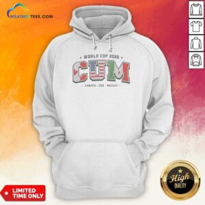 Alternative view of Awesome FIFA World Cup 2026 CUM Canada USA Mexico Sports Fan Soccer Shirt