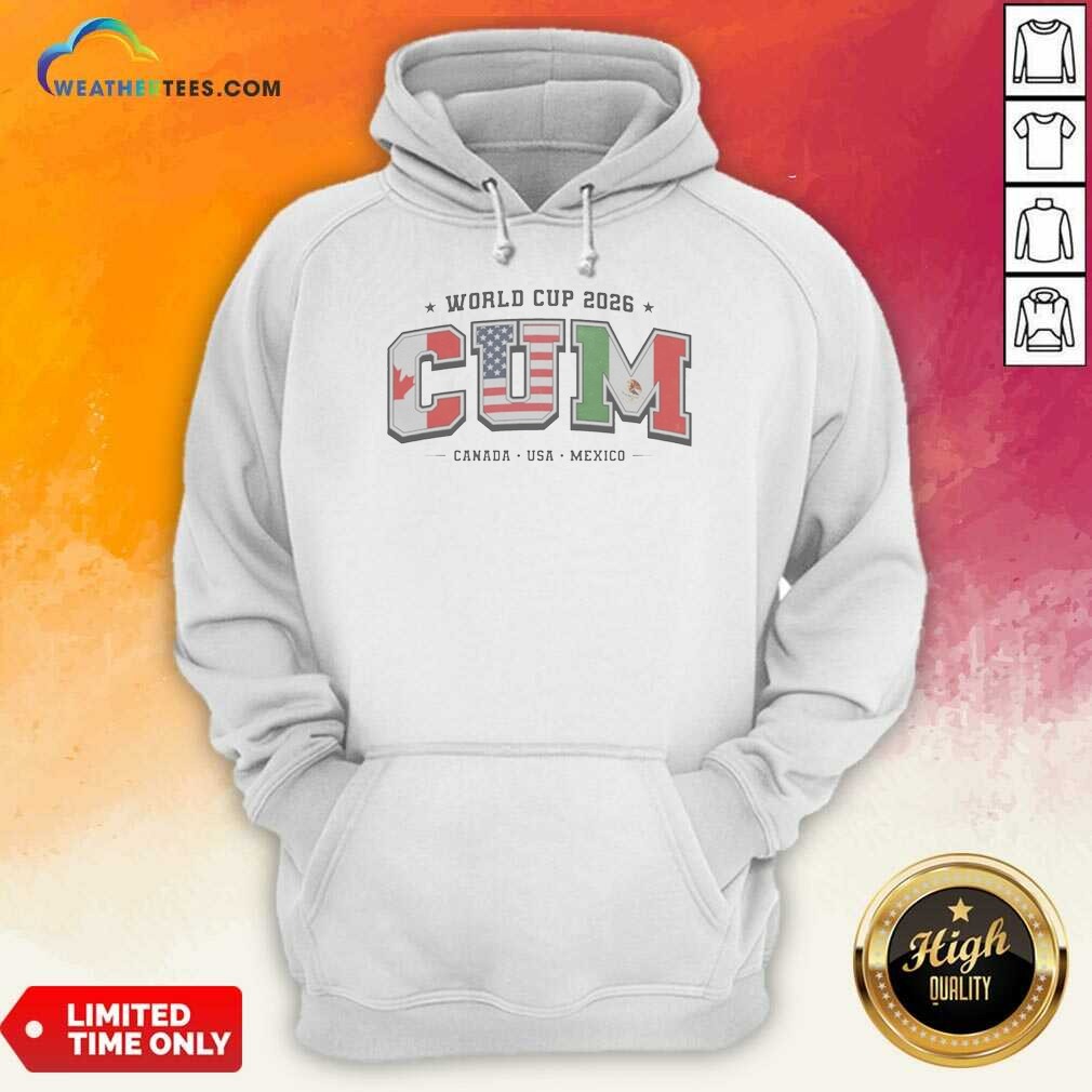 Awesome FIFA World Cup 2026 CUM Canada USA Mexico Sports Fan Soccer Shirt - Image 2