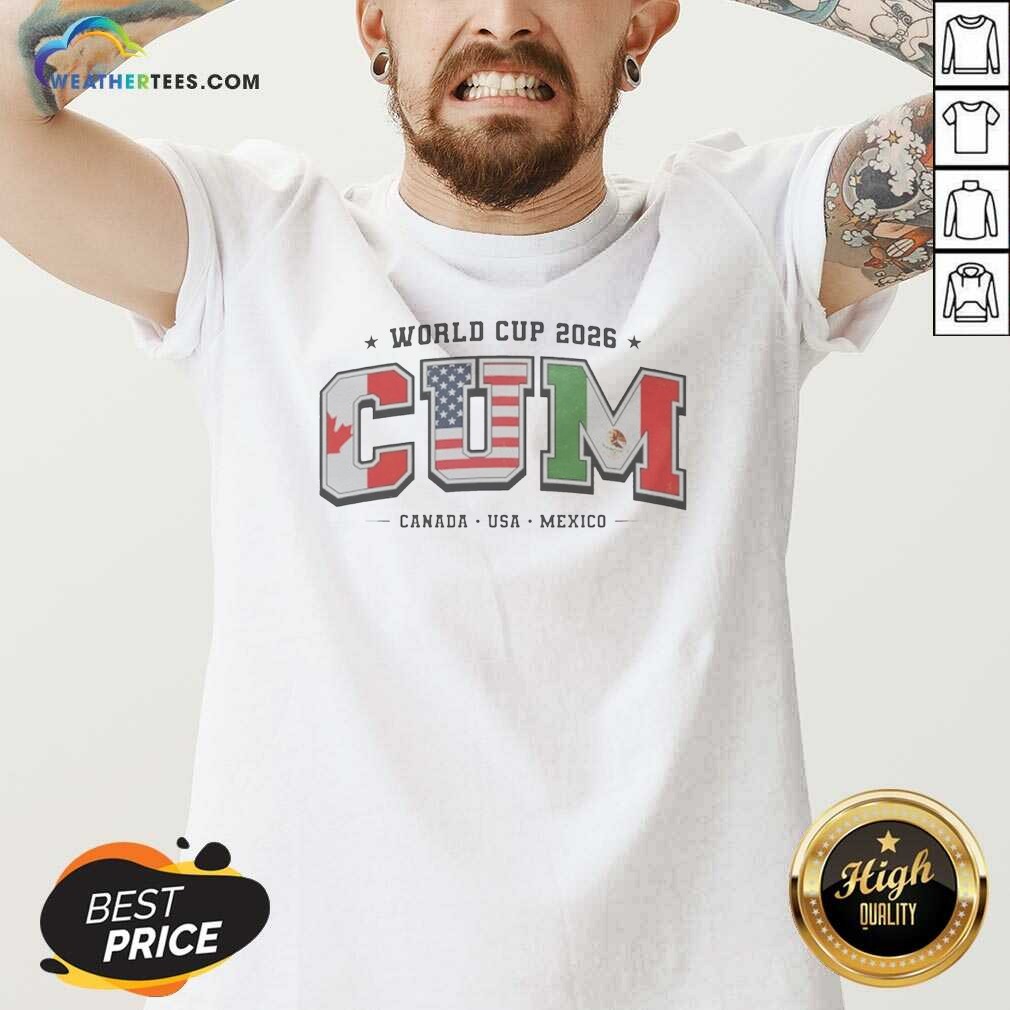 Awesome FIFA World Cup 2026 CUM Canada USA Mexico Sports Fan Soccer Shirt - Image 5