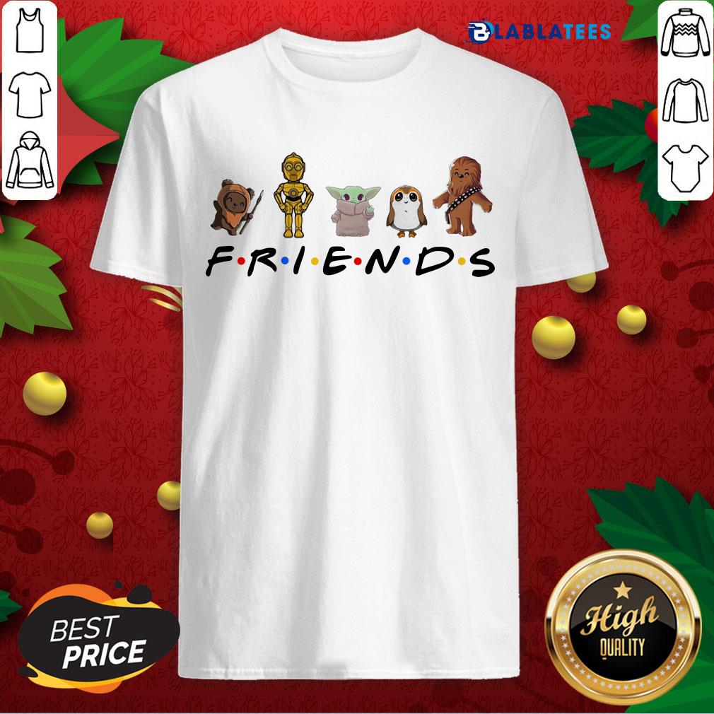 Awesome Friends Star Wars Cartoon Characters Shirt