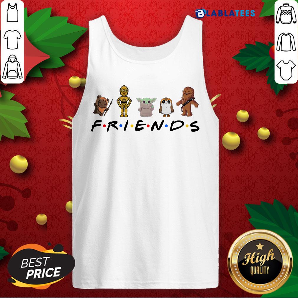 Awesome Friends Star Wars Cartoon Characters Shirt - Image 4