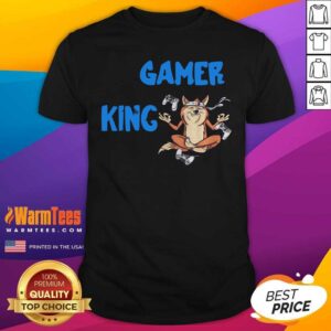 Awesome Gamer King Console Gaming PC Computer Video Games Shirt