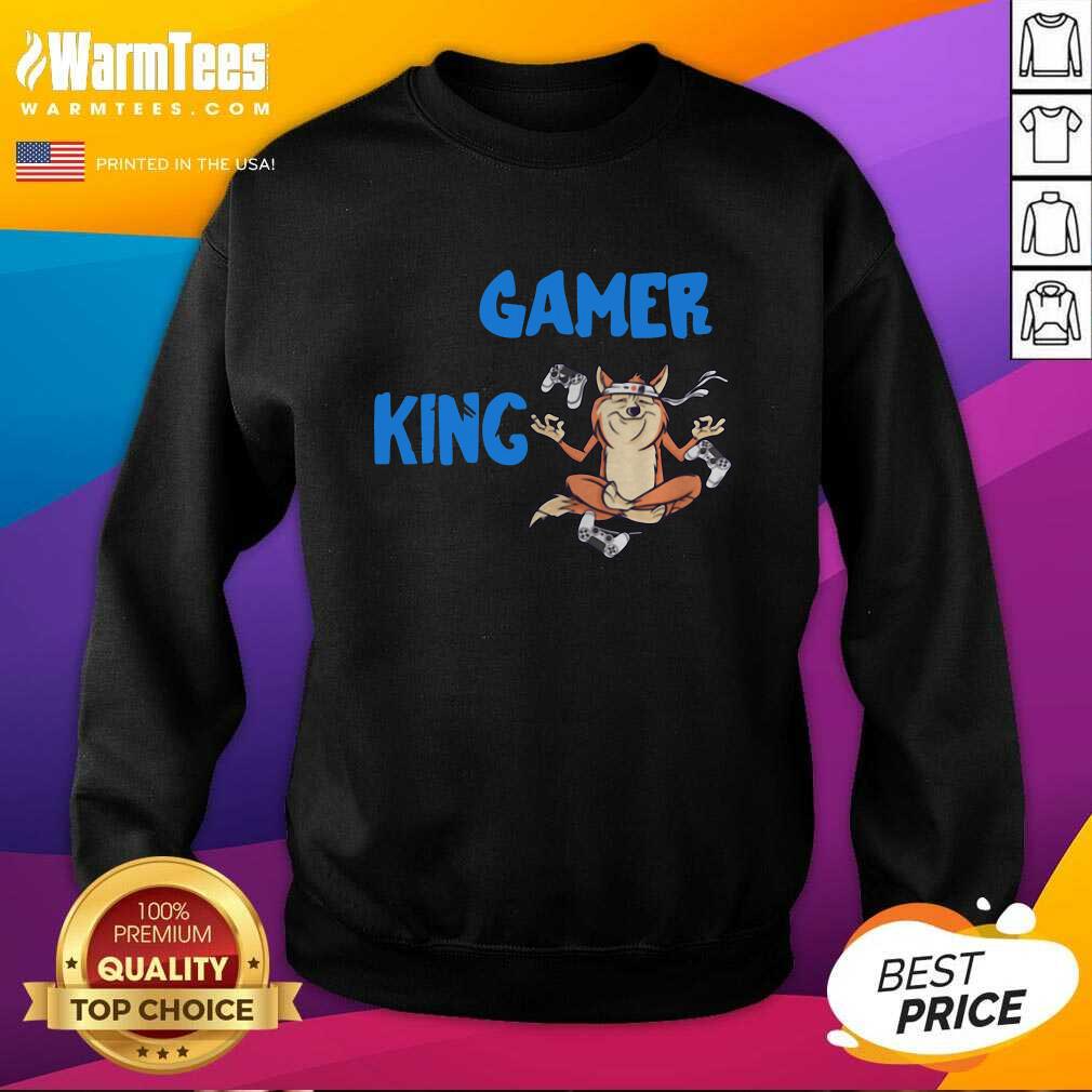Awesome Gamer King Console Gaming PC Computer Video Games Shirt - Image 3