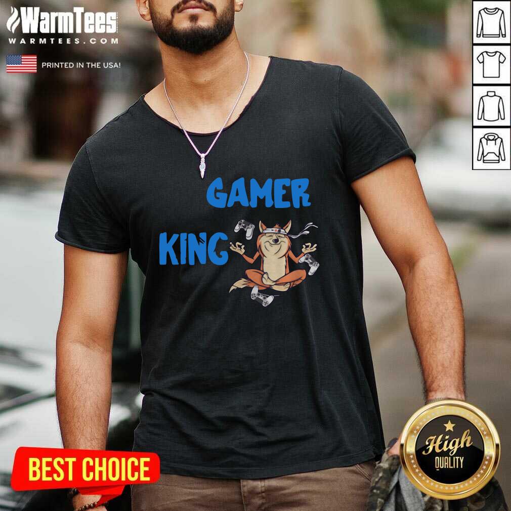 Awesome Gamer King Console Gaming PC Computer Video Games Shirt - Image 5
