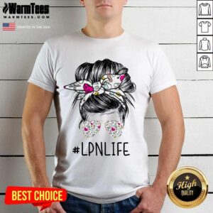 Awesome Girl Glasses LPN Life Shirt