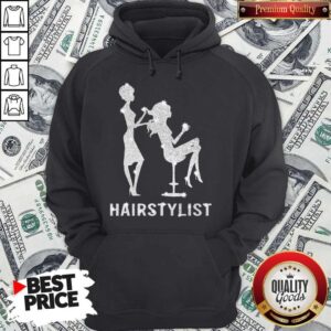 Alternative view of Awesome Girl Hair Stylist Diamond Shirt