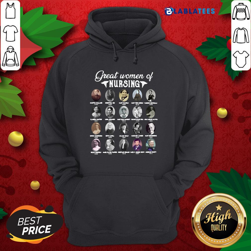 Awesome Great Women Of Nursing Shirt - Image 2