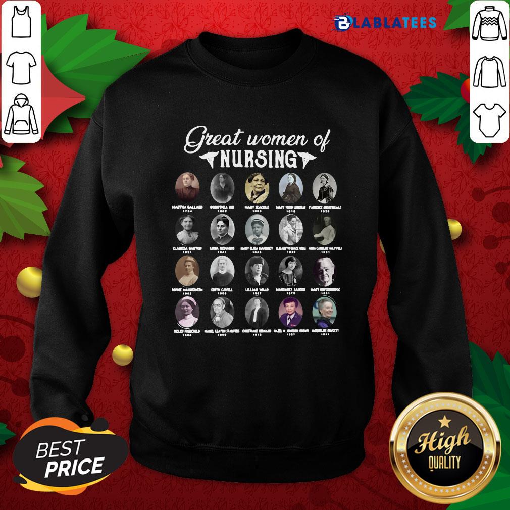 Awesome Great Women Of Nursing Shirt - Image 5