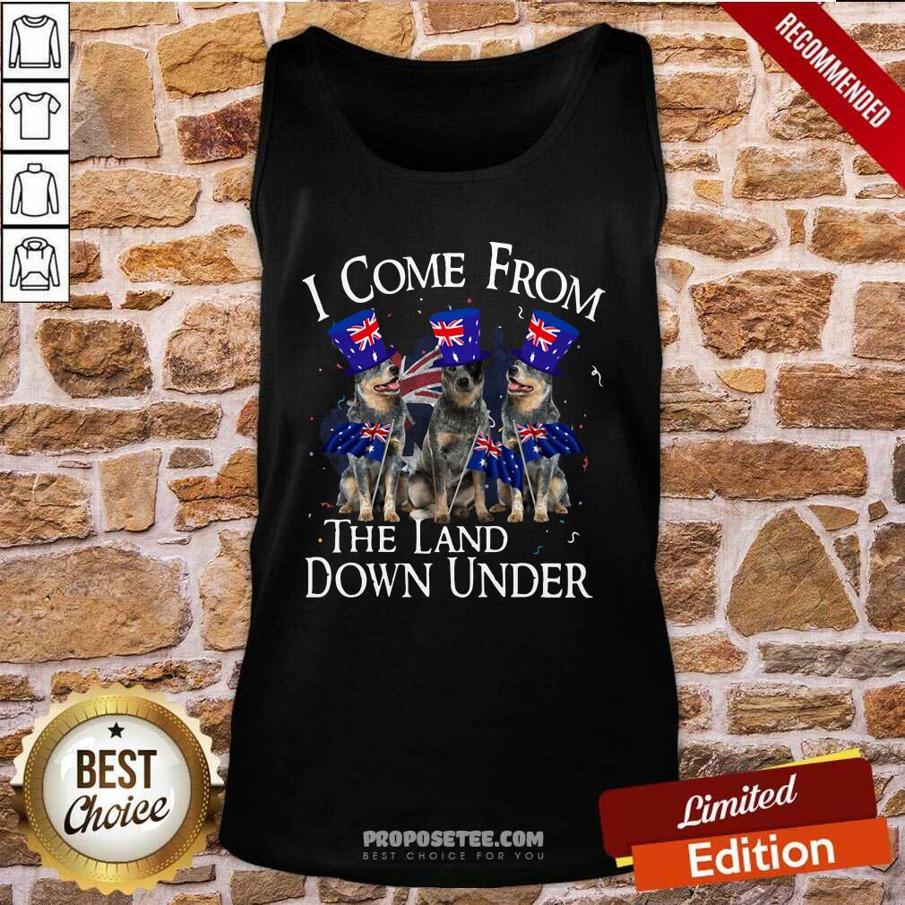 Awesome Heeler I Come From The Land Down Under Shirt - Image 3