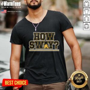 Alternative view of Awesome How Sway Boston Hockey Shirt