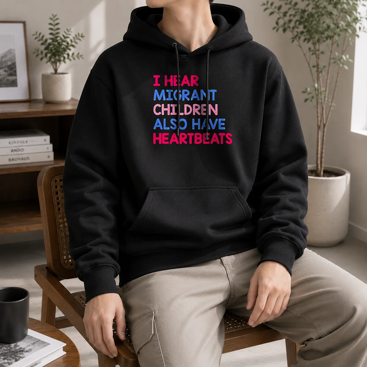 Awesome I Hear Migrant Children Also Have Heartbeats Shirt - Image 5
