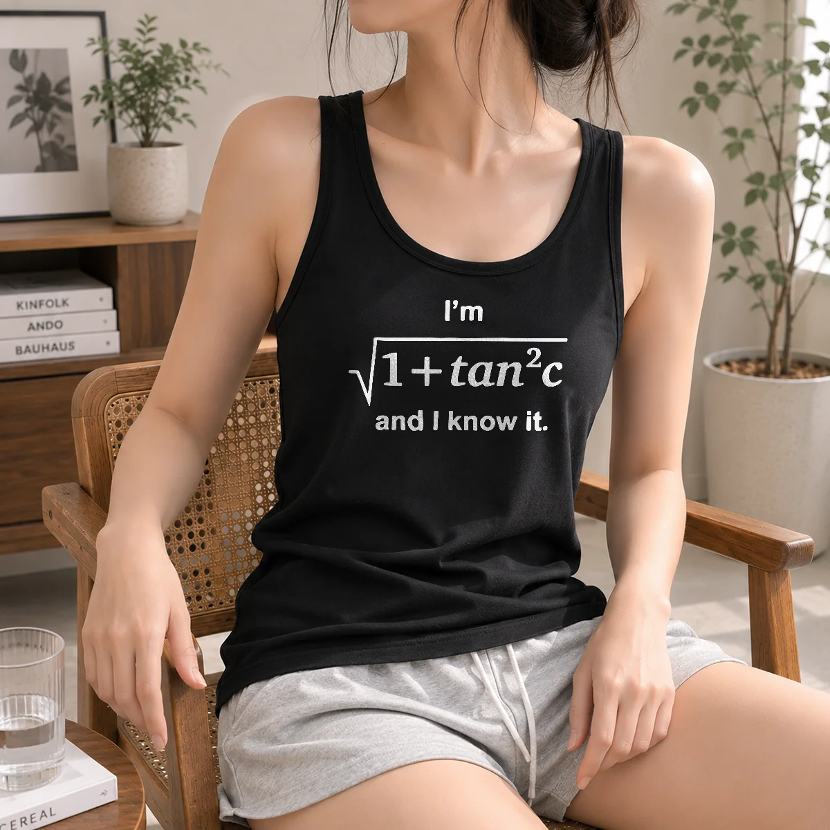 Awesome I'm Sqrt 1 + Tan2 C And I Know It Math Lovers Quote Shirt - Image 3