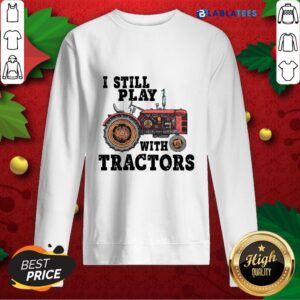 Alternative view of Awesome I Still Play With Tractors Shirt