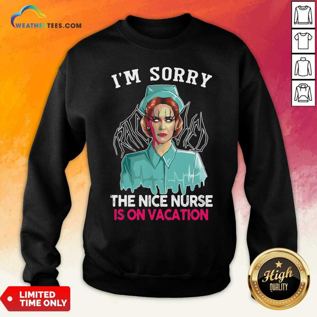 Awesome I’m Sorry The Nice Nurse Is On Vacation Witch Halloween Shirt - Image 2