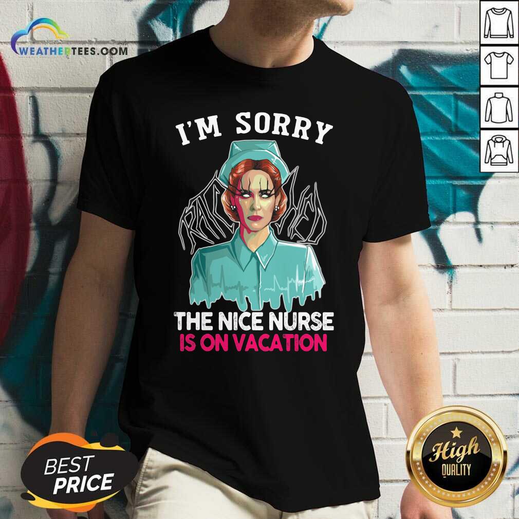 Awesome I’m Sorry The Nice Nurse Is On Vacation Witch Halloween Shirt - Image 3