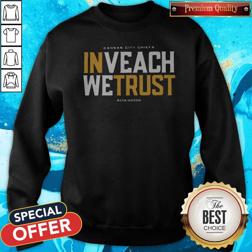 Awesome In Veach We Trust Kansas City Chiefs Redkingdom Shirt - Image 5