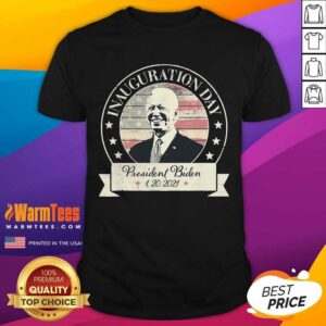 Awesome Inauguration Day Joe Biden 46th President Commemorative Seal Shirt