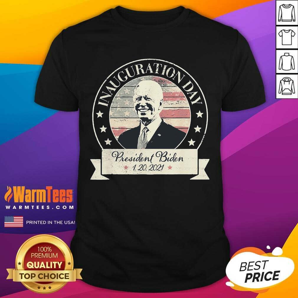 Awesome Inauguration Day Joe Biden 46th President Commemorative Seal Shirt