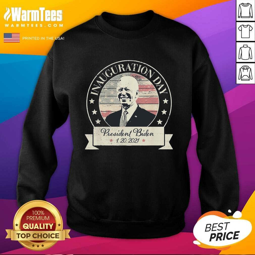 Awesome Inauguration Day Joe Biden 46th President Commemorative Seal Shirt - Image 3