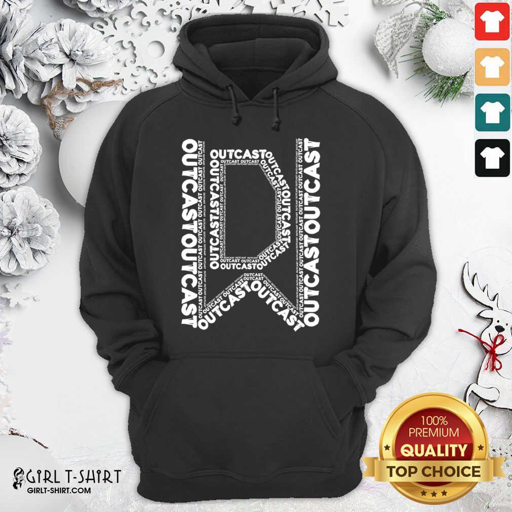Awesome Initial Outcast White Logo Shirt - Image 5