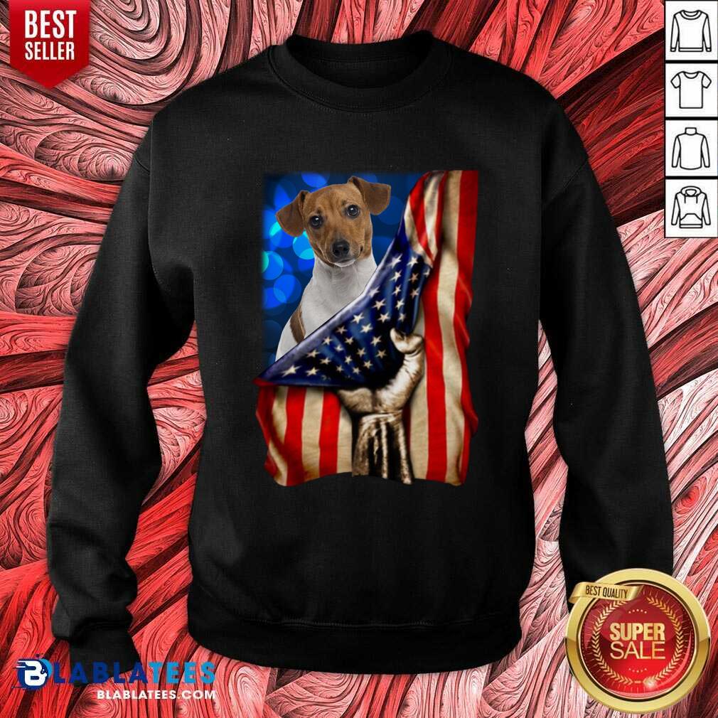 Awesome Jack Russell Terrier America 4th Of July Independence Day Shirt - Image 4