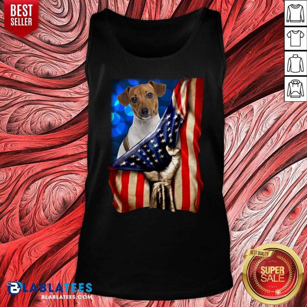 Awesome Jack Russell Terrier America 4th Of July Independence Day Shirt - Image 3