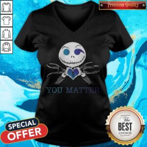 Alternative view of Awesome Jack Skellington You Matter Shirt