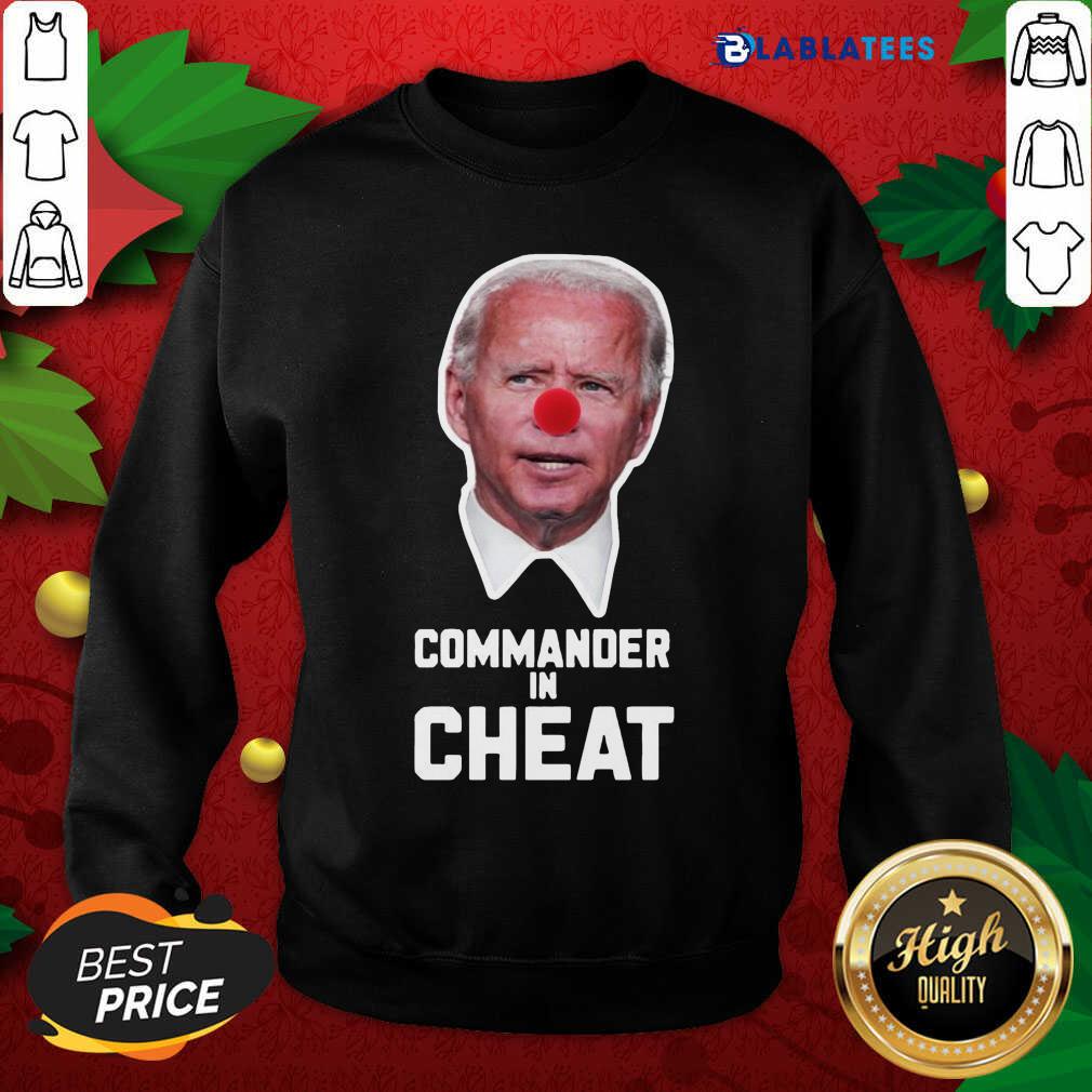 Awesome Joe Biden Commander In Cheat Shirt - Image 5