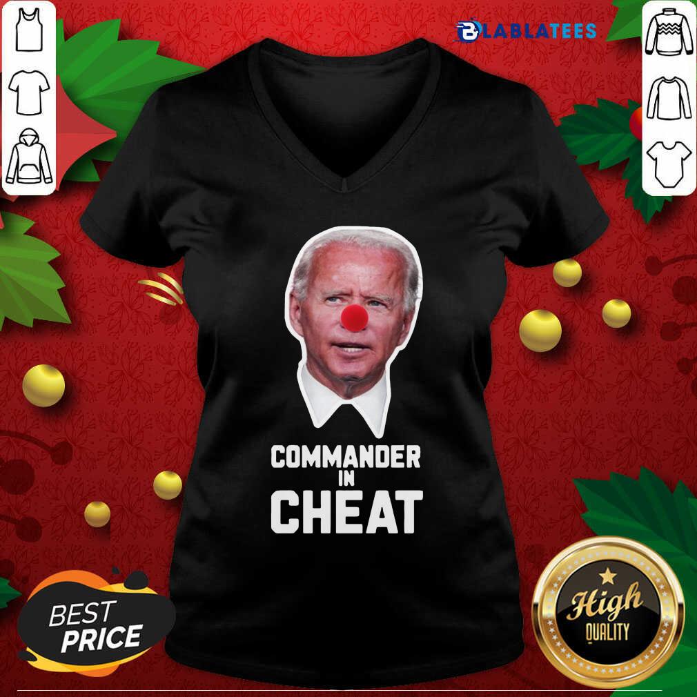 Awesome Joe Biden Commander In Cheat Shirt - Image 3