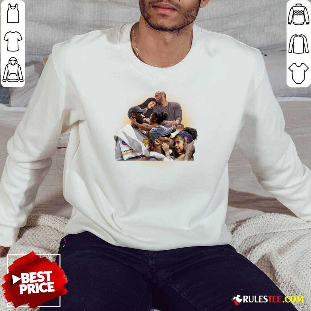 Awesome Kobe And Gigi Lebron James Shirt - Image 5