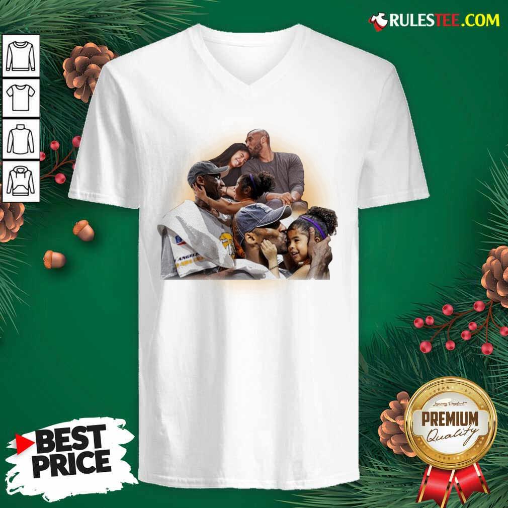 Awesome Kobe And Gigi Lebron James Shirt - Image 3