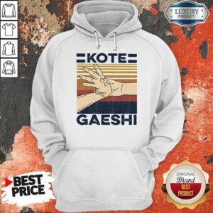 Alternative view of Awesome Kote Gaeshi Vintage Shirt