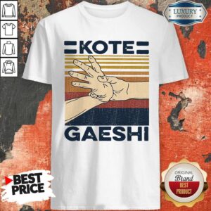 Awesome Kote Gaeshi Vintage Shirt