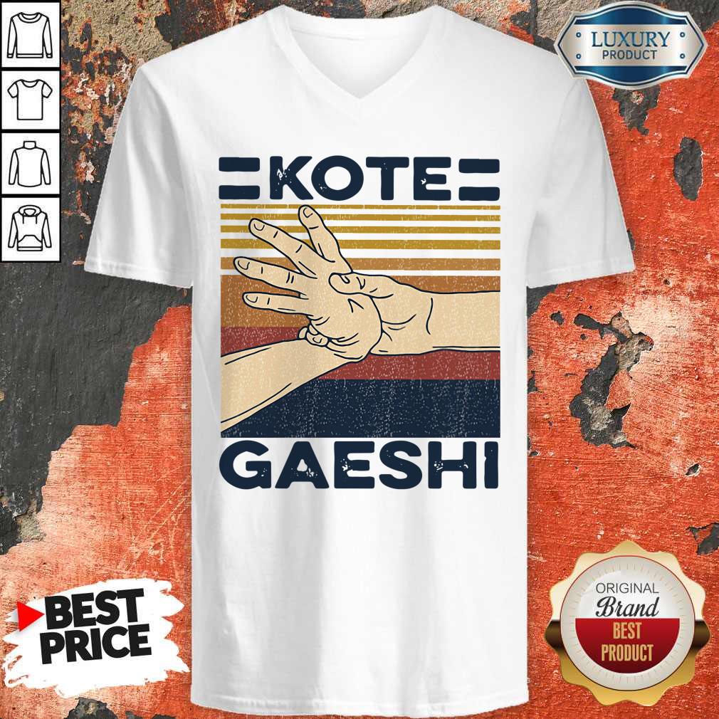 Awesome Kote Gaeshi Vintage Shirt - Image 2