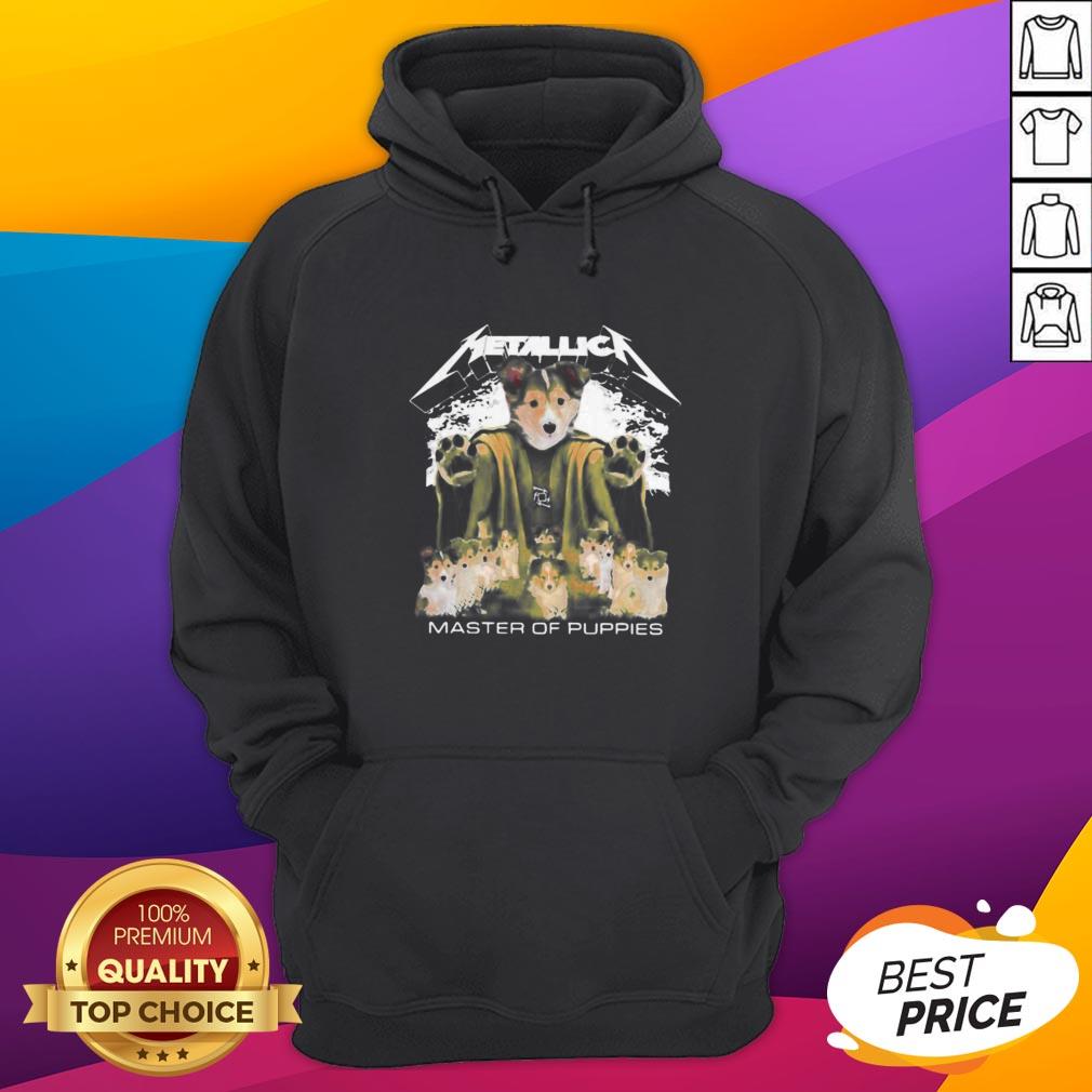 Awesome Labrador Husky Metallica Master Of Puppies Shirt - Image 3