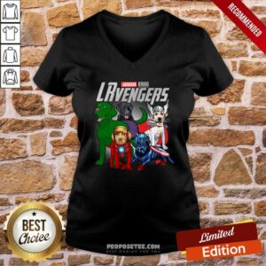 Alternative view of Awesome Labrador Retriever Marvel Avengers LRvengers Shirt