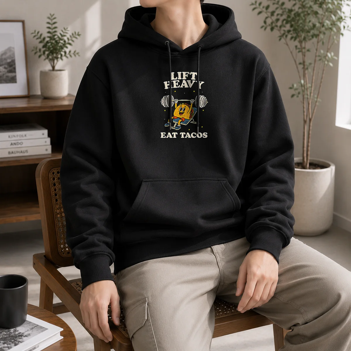 Awesome Lift Heavy Eat Tacos Shirt - Image 5